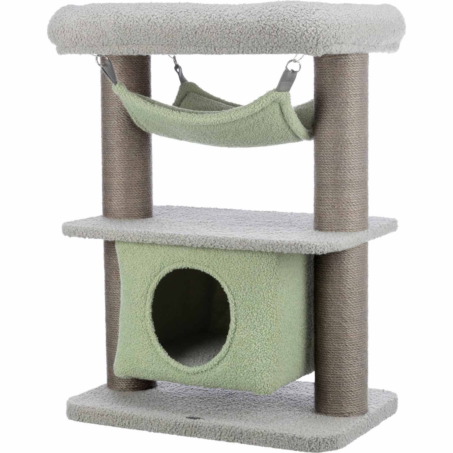 Junior Poste Rascador Lunito, gris/menta, 71 cm - Imagen 2