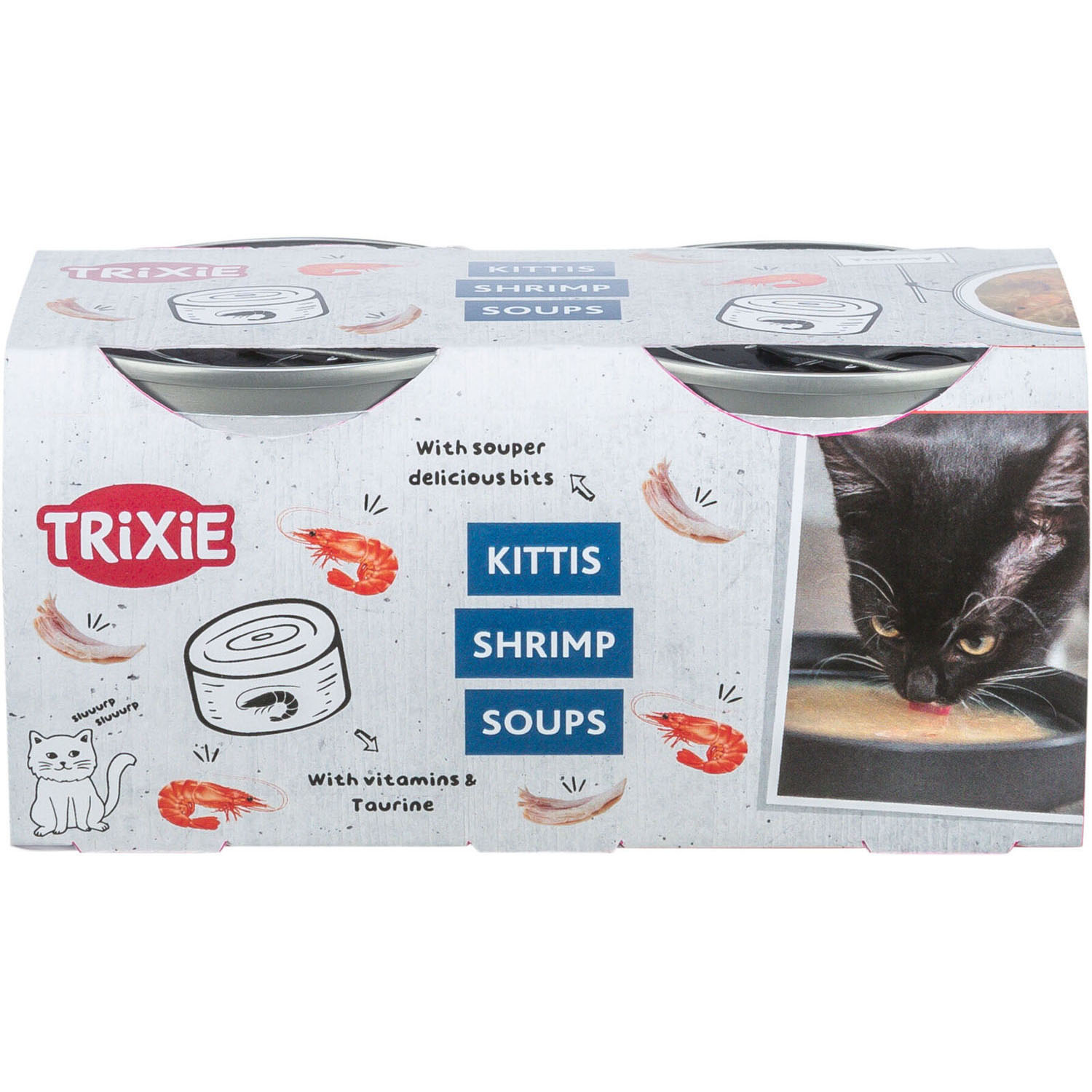 Kittis Shrimp Soup, 4 × 80 g - Imagen 2