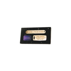 Molde para Placas surtidas (Para placas militares, de equipaje y placas de latón)