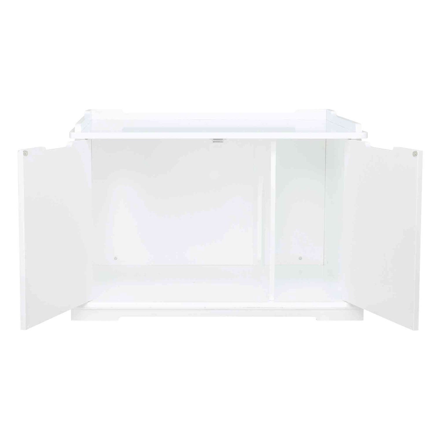 Mueble de Baño Cat House XL, 75 × 51 × 53 cm, Blanco - Imagen 2