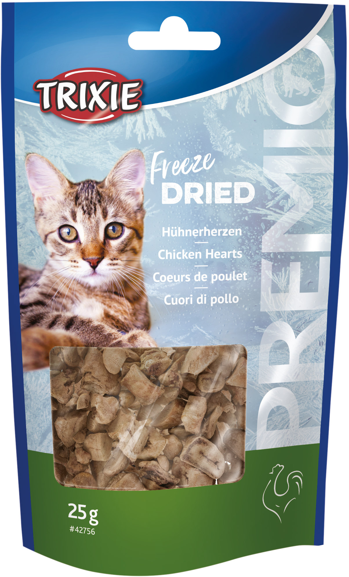 PREMIO Freeze Dried Corazones de Pollo