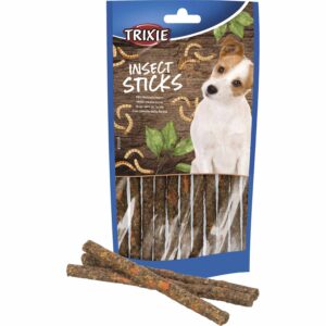 Insect Sticks con gusanos de la harina