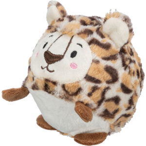 Pelota Leopardo, felpa/caucho, 13 cm