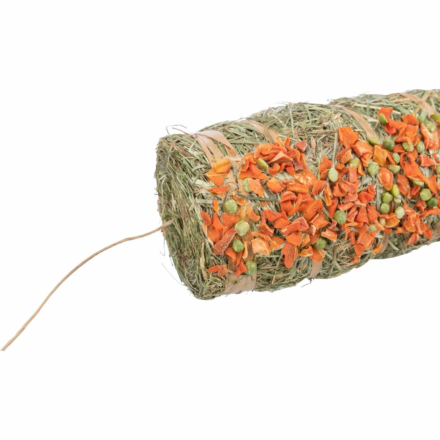 Péndulo de heno para colgar con guisante y zanahoria, 250 g - Imagen 3