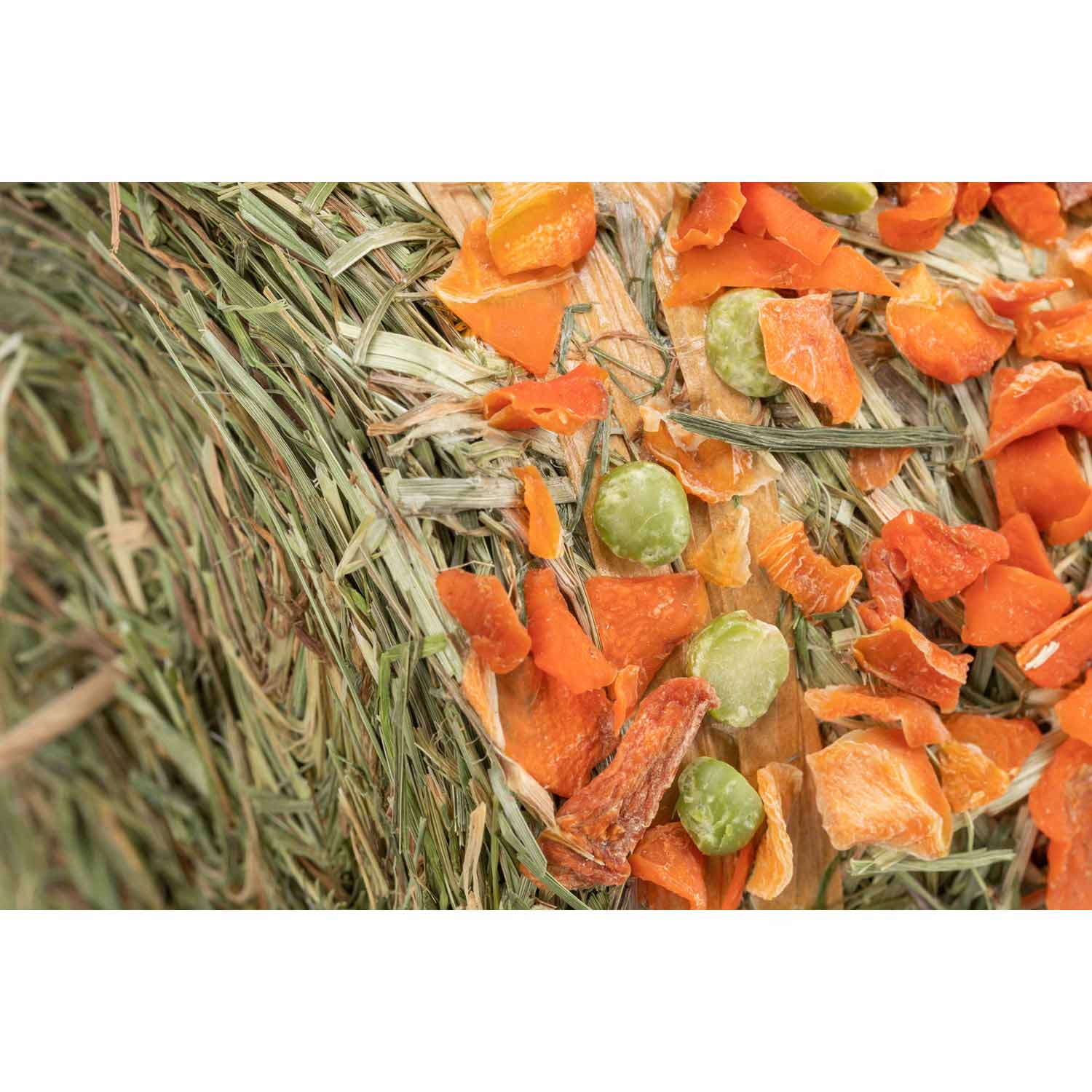 Péndulo de heno para colgar con guisante y zanahoria, 250 g - Imagen 4