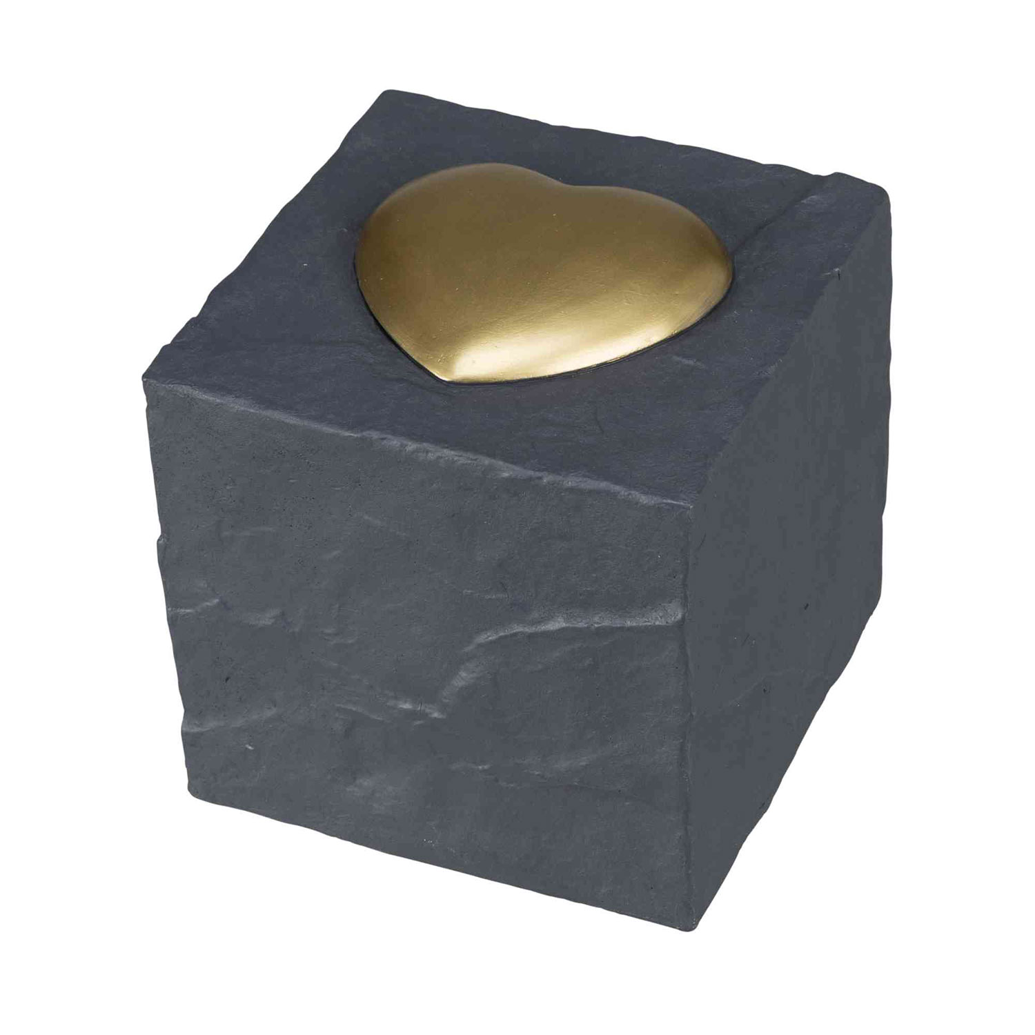 Piedra Conmemorativa Cubo con Corazón - Imagen 3