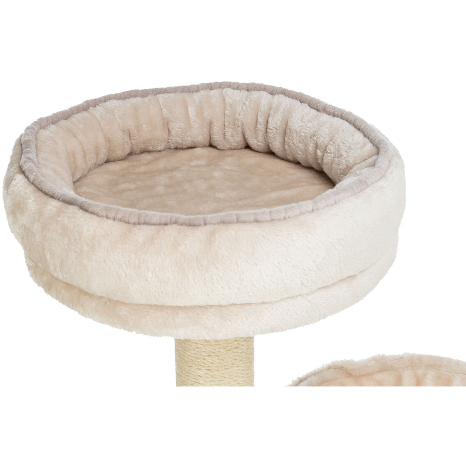 Poste Rascador Alessia, 114 cm, Gris claro/Arena - Imagen 5