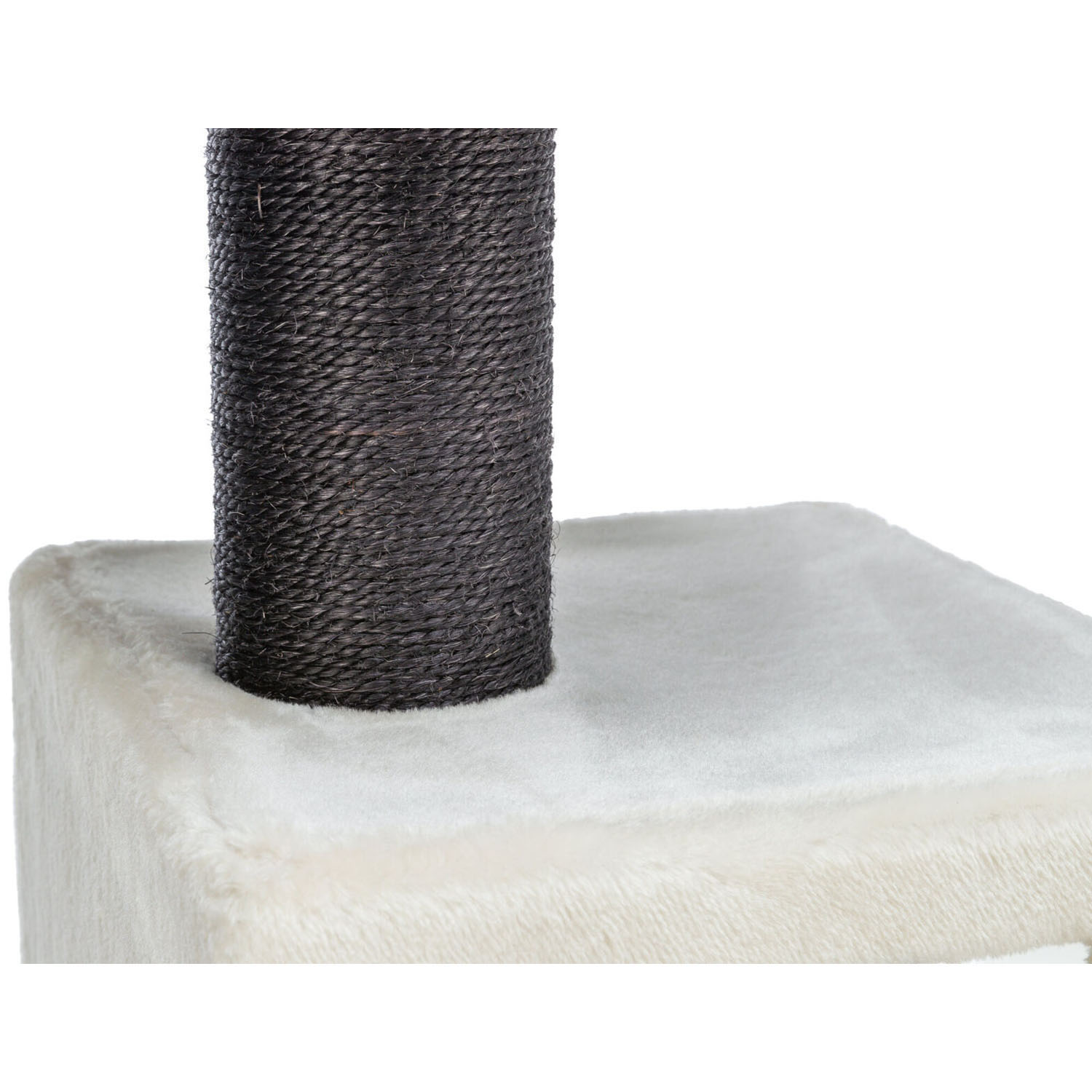 Poste Rascador Enzo, 156 cm, Crema/Gris/Negro - Imagen 3