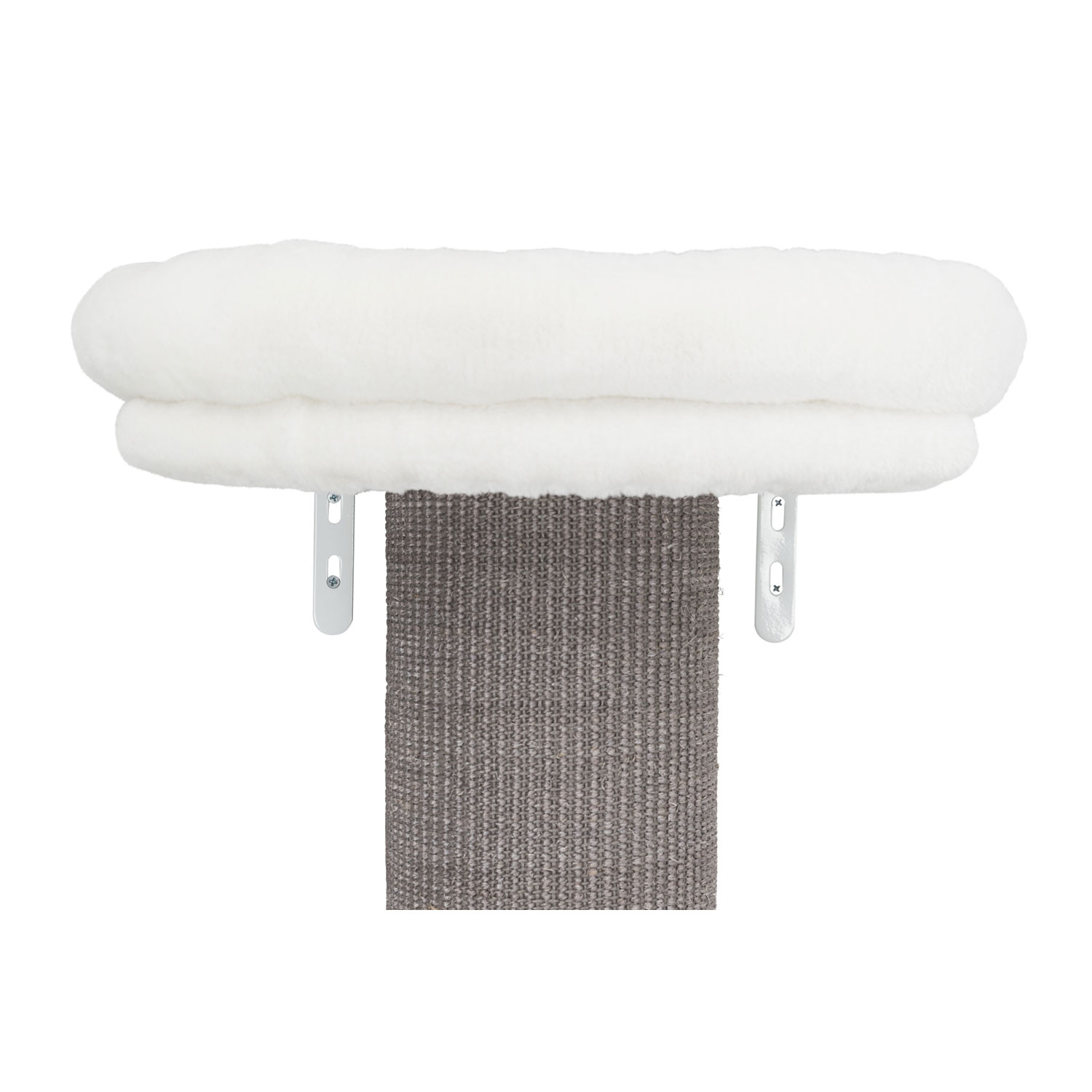 Poste Rascador Acadia para Sujeción a la Pared, 160 cm, gris - Imagen 3