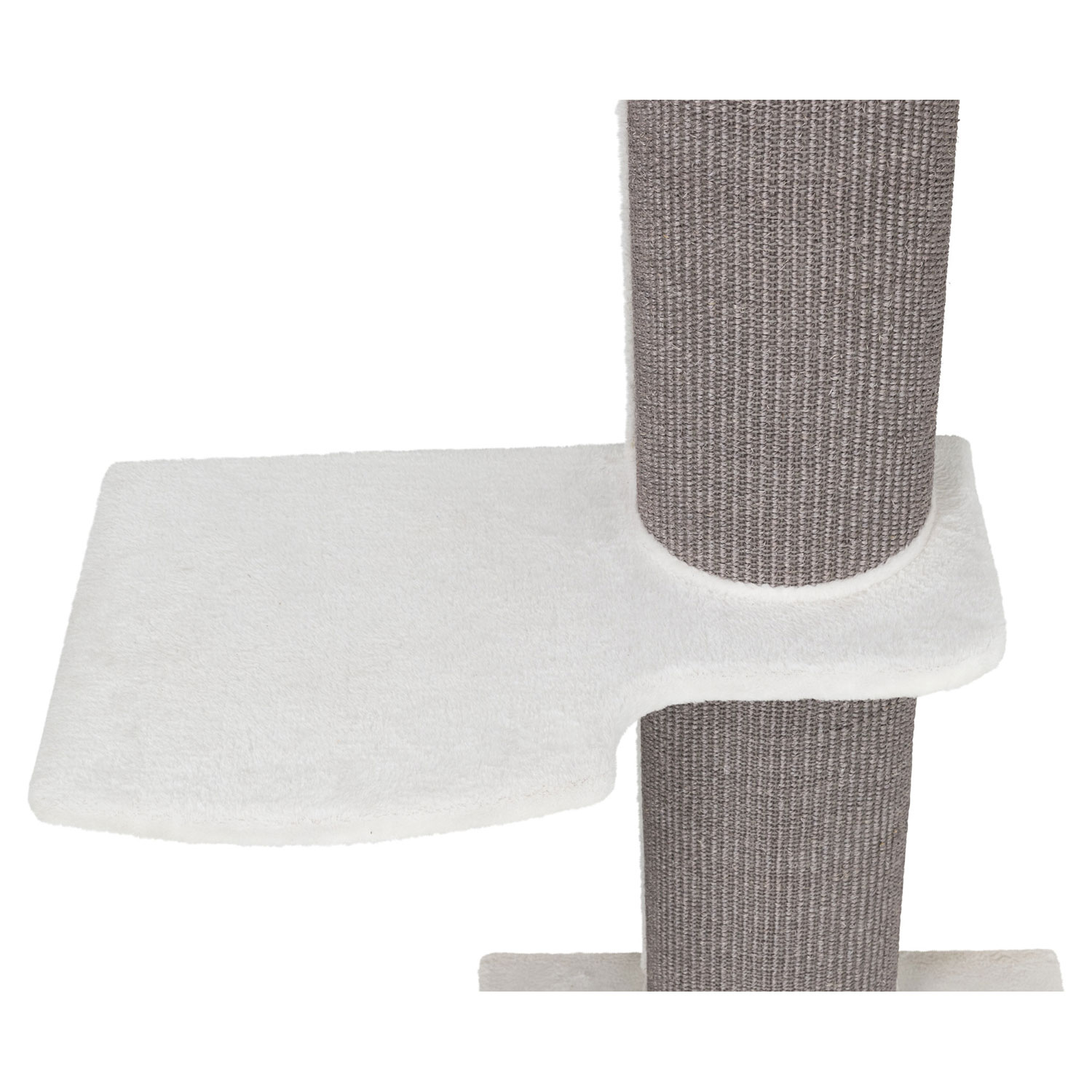 Poste Rascador Acadia para Sujeción a la Pared, 160 cm, gris - Imagen 5