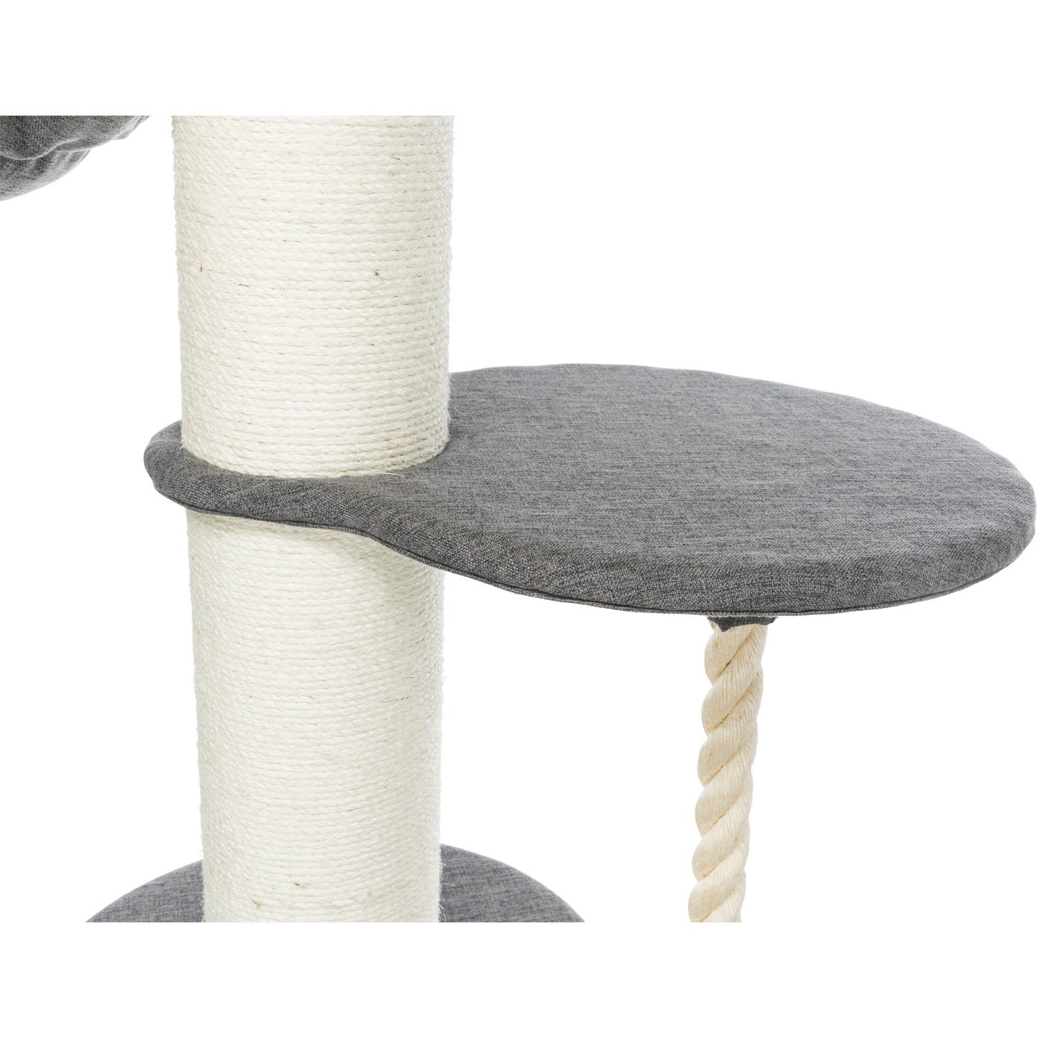 Poste Rascador Fidele XXL, del suelo al techo, 220–250 cm, Gris - Imagen 4
