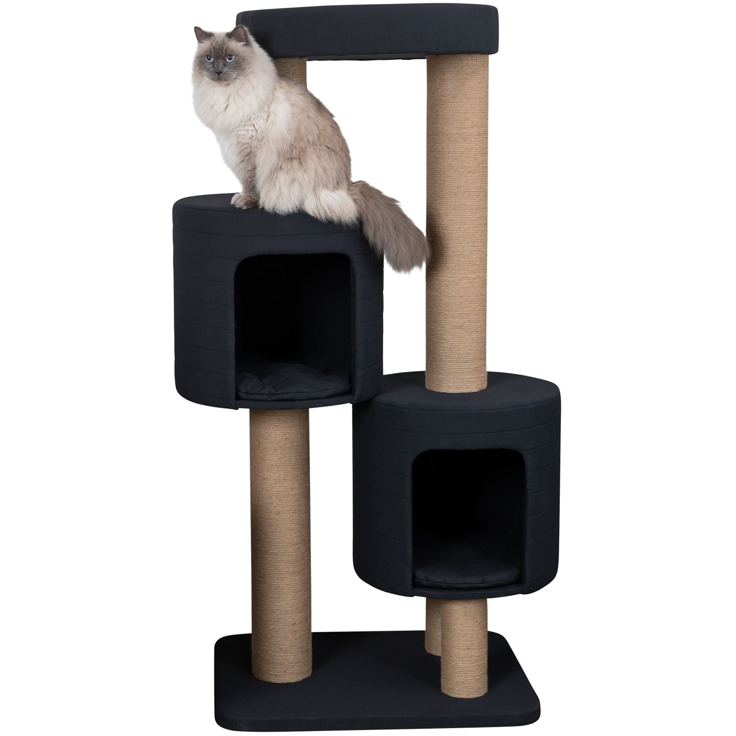 Poste Rascador XXL Teites, 148 cm, Negro - Imagen 2