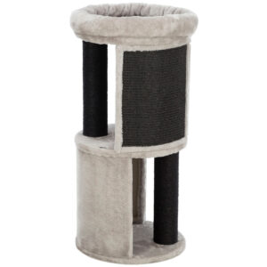 Poste Rascador para gatos Giorgia, ø 38 × 82 cm, gris