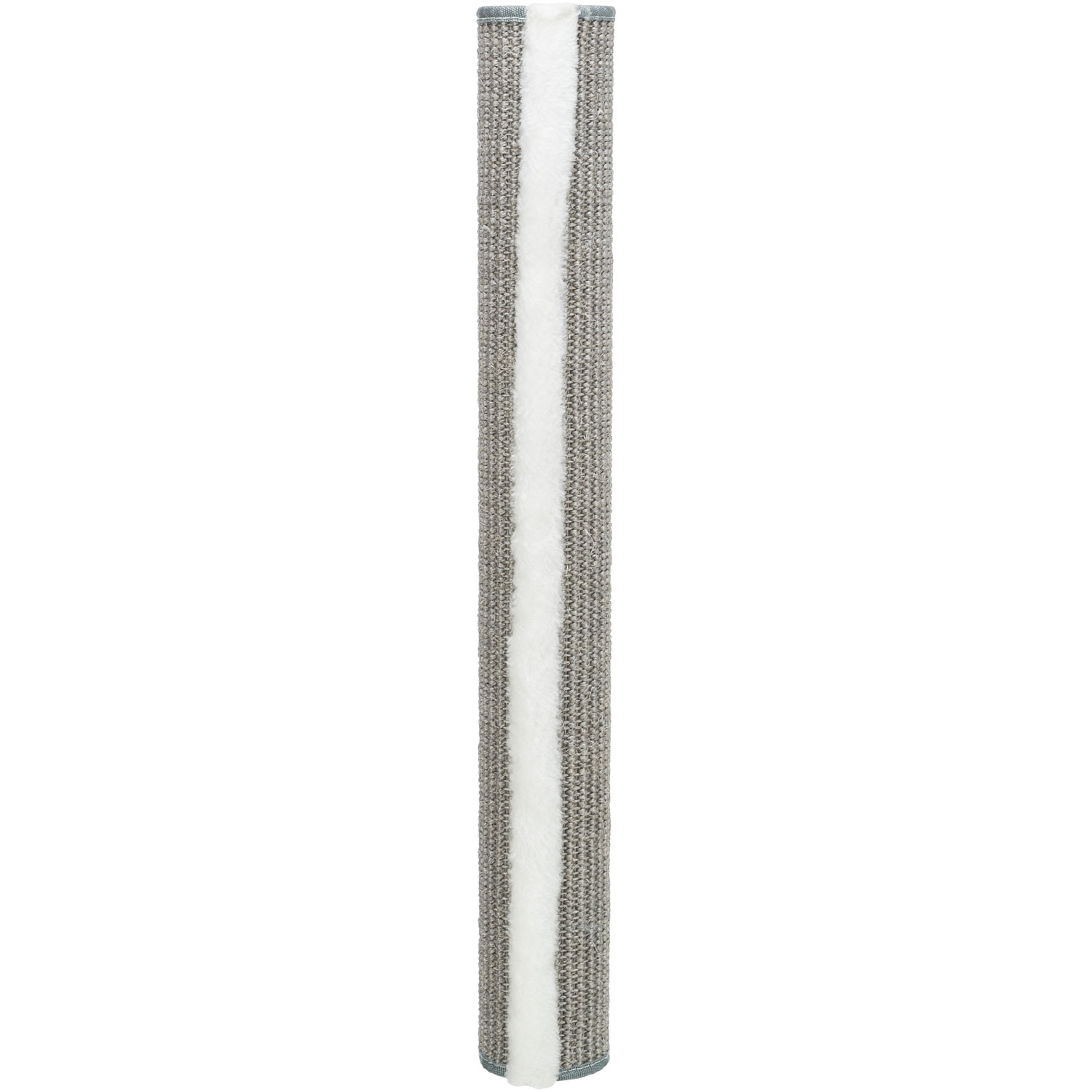 Poste de rascado con alfombra de sisal, ø 9 × 68 cm, Gris - Imagen 2