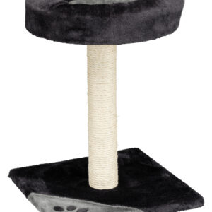 Poste rascador JUNIOR Tarifa, 52 cm, Gris/negro