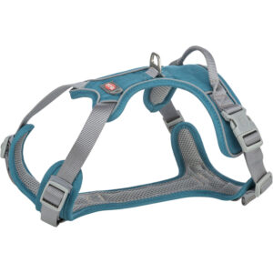Premium Arnés Active, S–M, 39–56 cm/15 mm, Azul petróleo