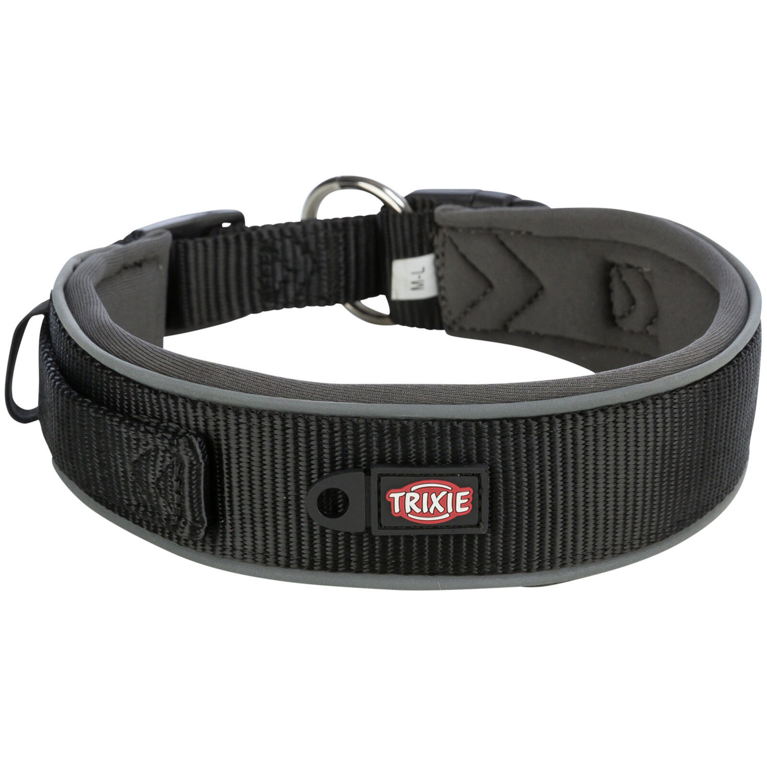 Premium Collar, extra ancho, extra ancho, L: 46–55 cm/50 mm, Negro - Imagen 2
