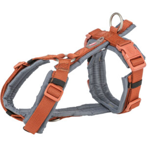 Premium Arnés Trekking, XS–S, 32–38 cm/13 mm, Óxido/Grafito