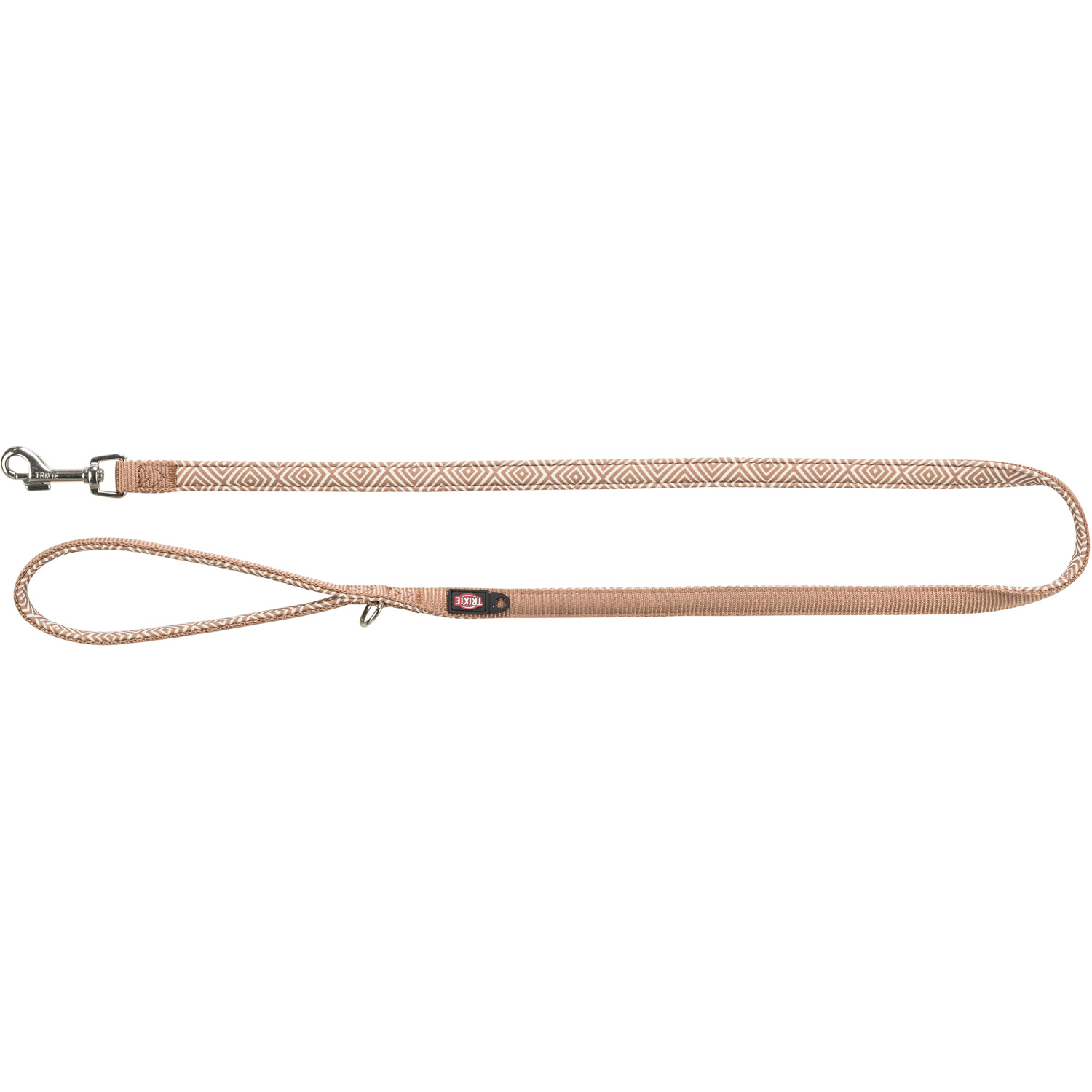 Premium Correa con Acolchado de Neopreno , L–XL, motivos étnicos/Caramelo, 1,00 m/25 mm