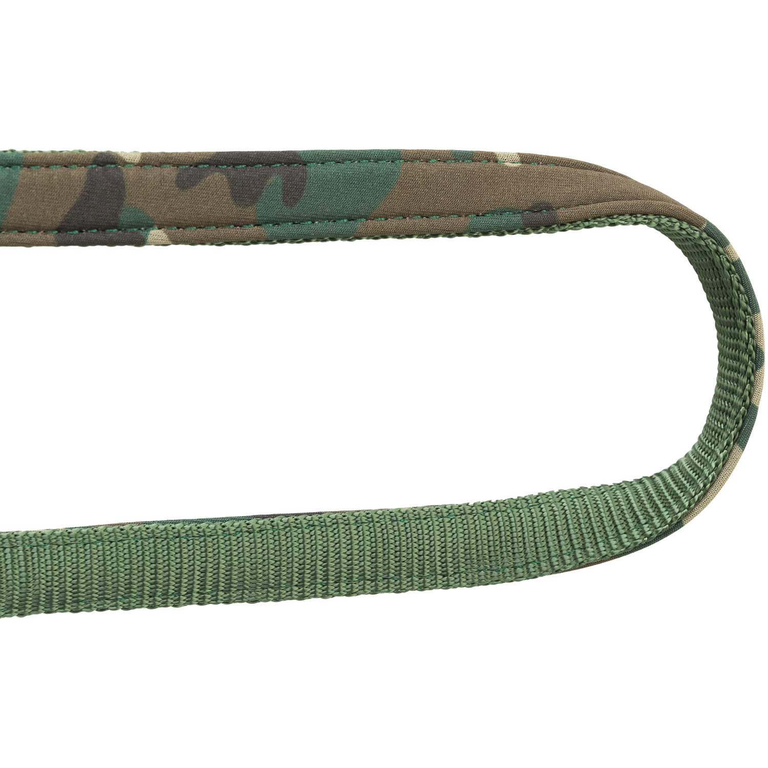 Premium Correa con Acolchado de Neopreno , XS, Camuflaje/Verde selva, 1,20 m/10 mm - Imagen 3