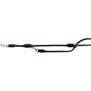 Ramal Active cosido redondeado, S-M, 2.00 m/ø8 mm, Negro