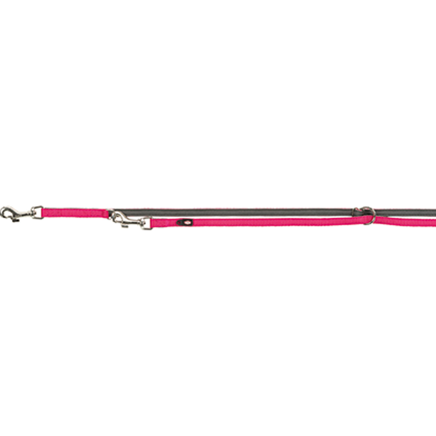 Ramal Premium, Acolchado neopreno, XS: 2.00 m/10 mm, Fucsia/Grafito