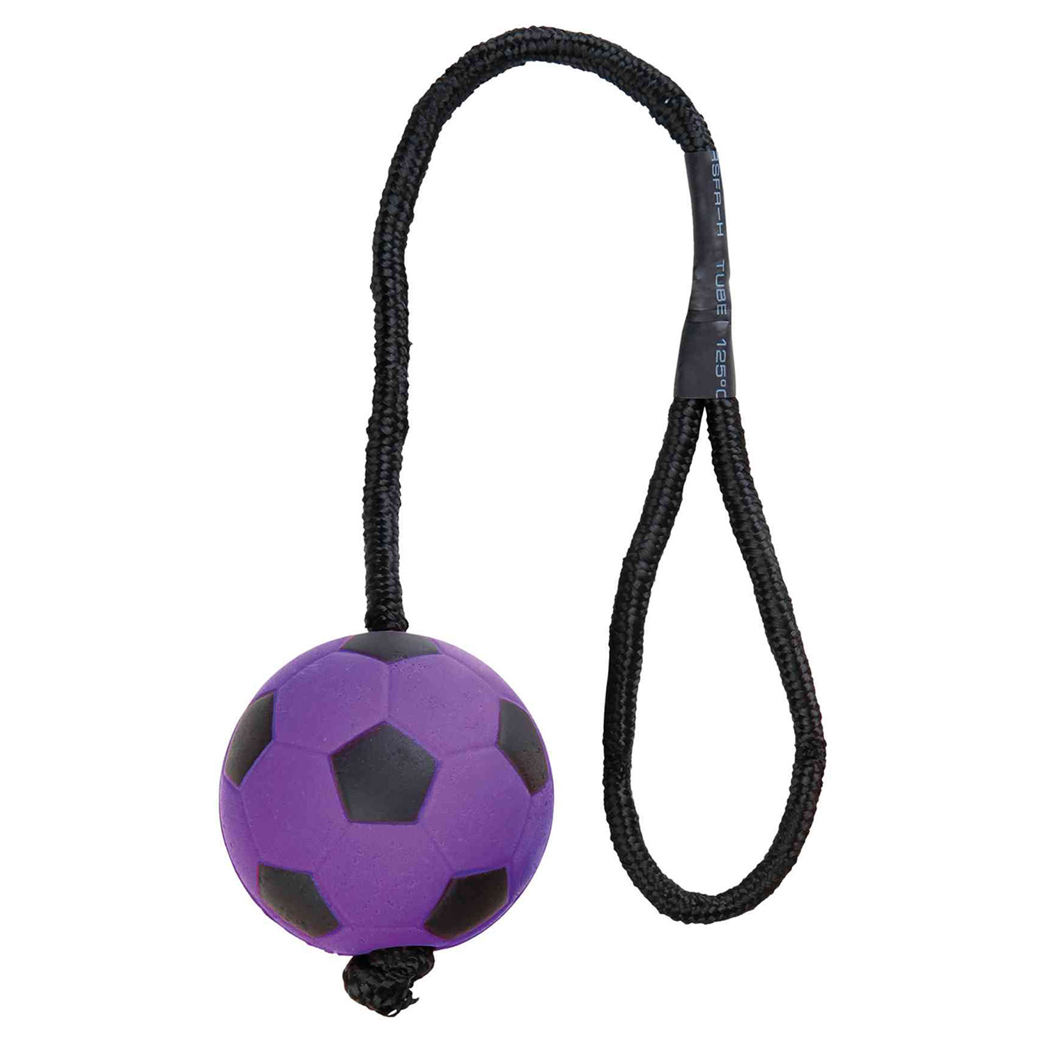 Set de Pelotas Neón con cuerda, Caucho suave, ø6 cm, 30 cm - Imagen 4
