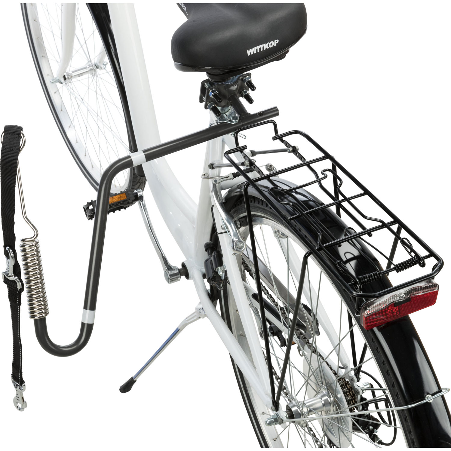 Set para Bicicleta en forma de U, M–XL, Grafito - Imagen 2