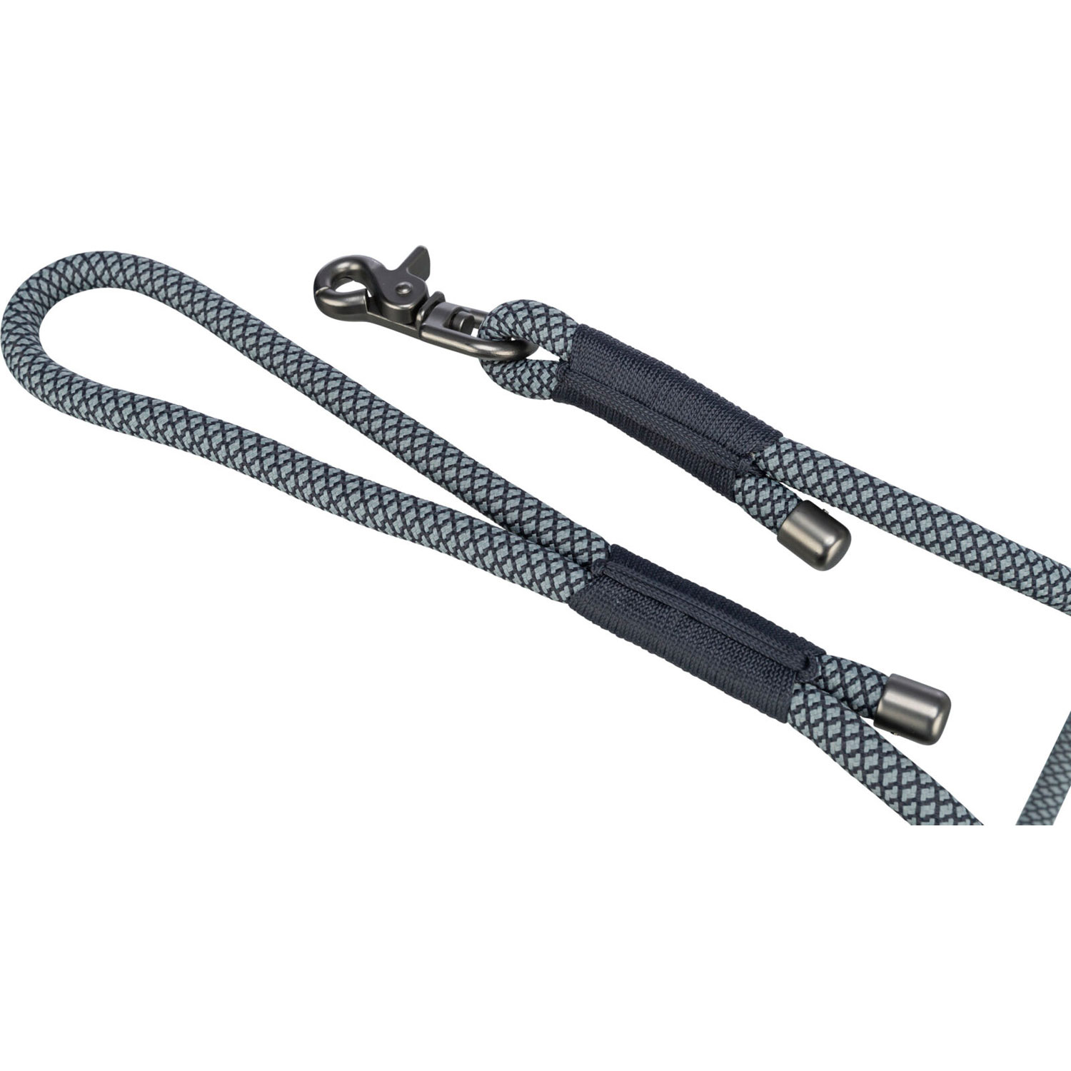 Soft Rope Correa, S–XL: 1.00 m/ø 10 mm, Negro/Gris - Imagen 2