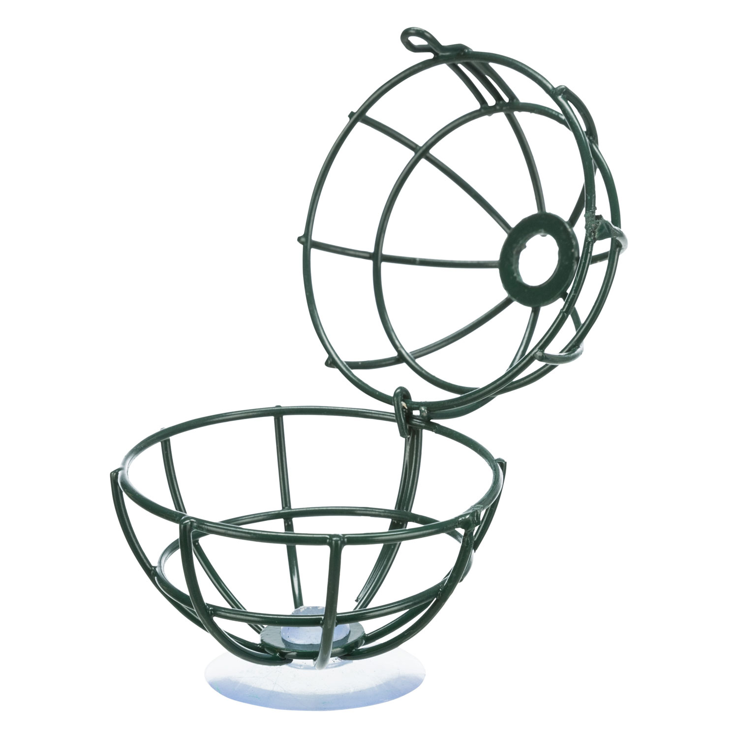 Soporte de bolas de grasa para el cristal de la ventana, metal, ø 7 cm, Verde oscuro - Imagen 4