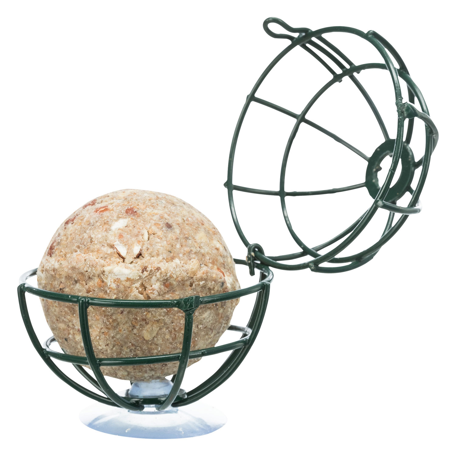Soporte de bolas de grasa para el cristal de la ventana, metal, ø 7 cm, Verde oscuro - Imagen 5