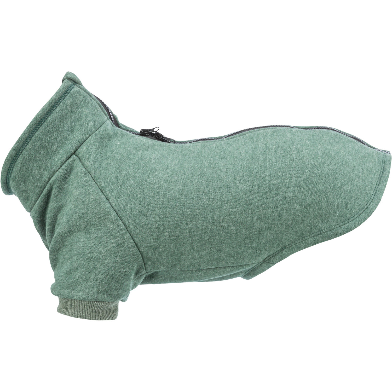 Sudadera Amsterdam estilo urbano, M: 45 cm, verde oscuro - Imagen 3