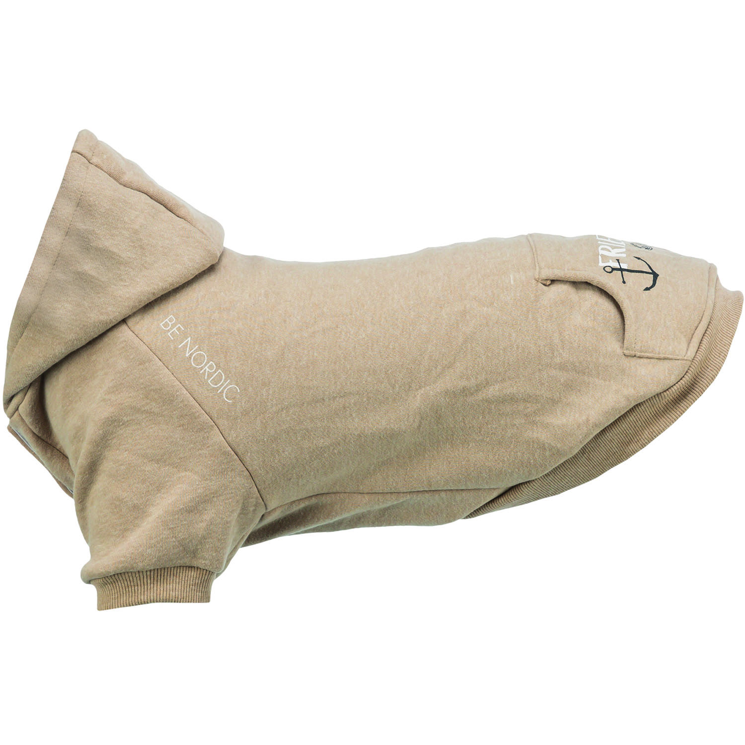 Sudadera con capucha BE NORDIC Flensburg, M, 50 cm, Arena