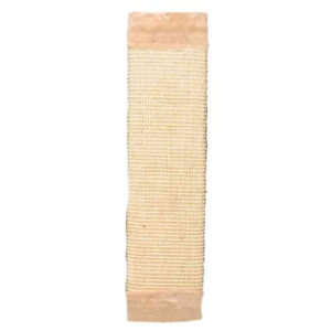 Tabla Rascadora con peluche, 15 x 56 cm, Beige