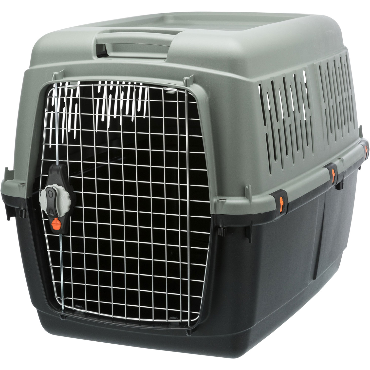 Transportín Be Eco Giona 5, M: 60 × 61 × 81 cm, Antracita/Gris-Verde