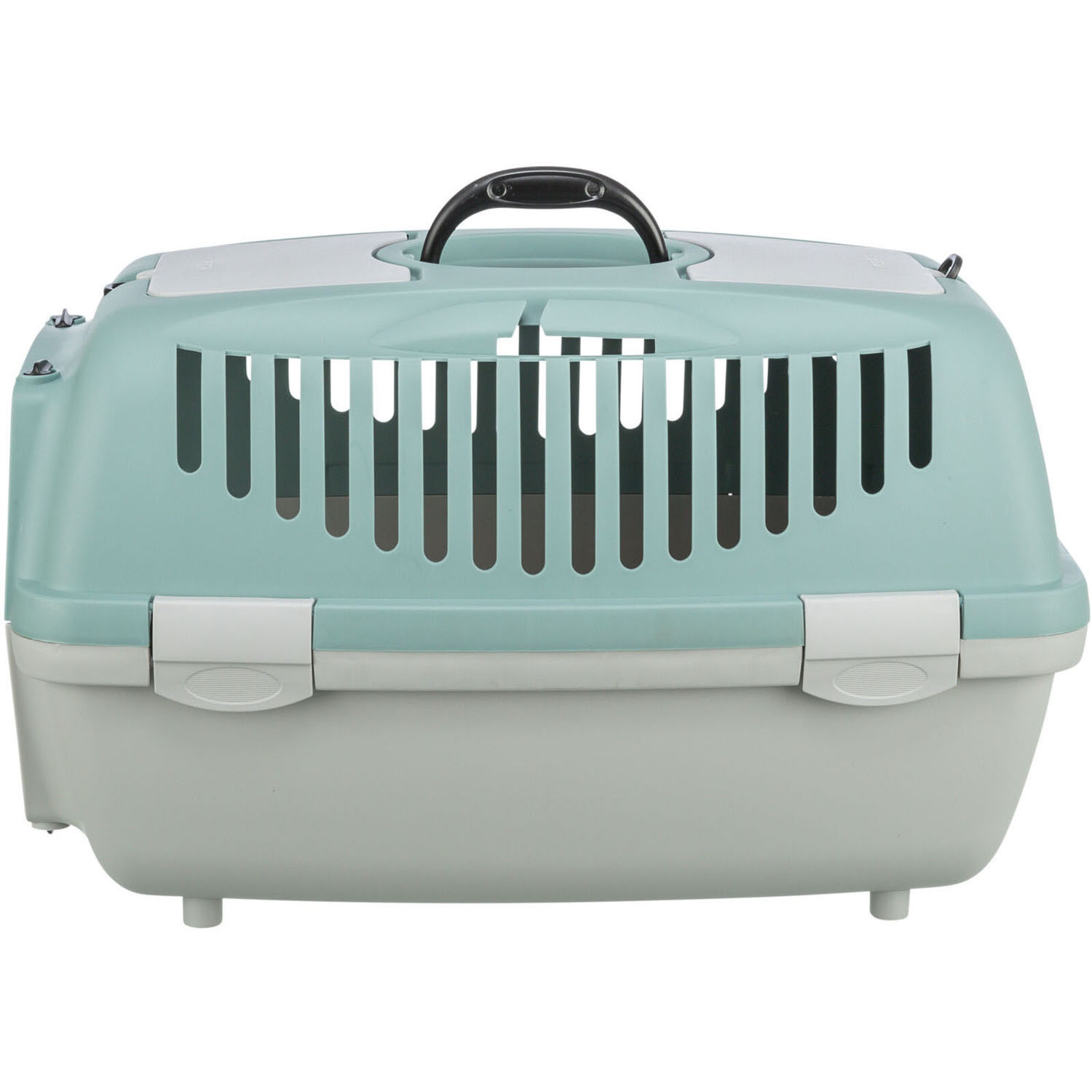 Transportín Capri 1 & 2, XS–S, 37 × 34 × 55 cm, Gris claro/Salvia - Imagen 2