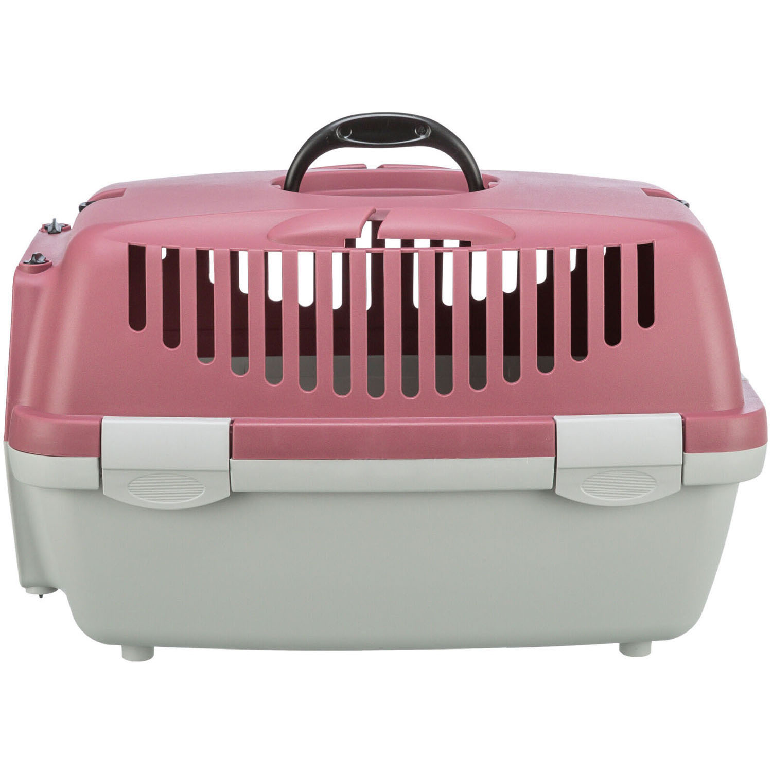 Transportín Capri 1 & 2, XS, 32 × 31 × 48 cm, Gris claro/Rosa - Imagen 2