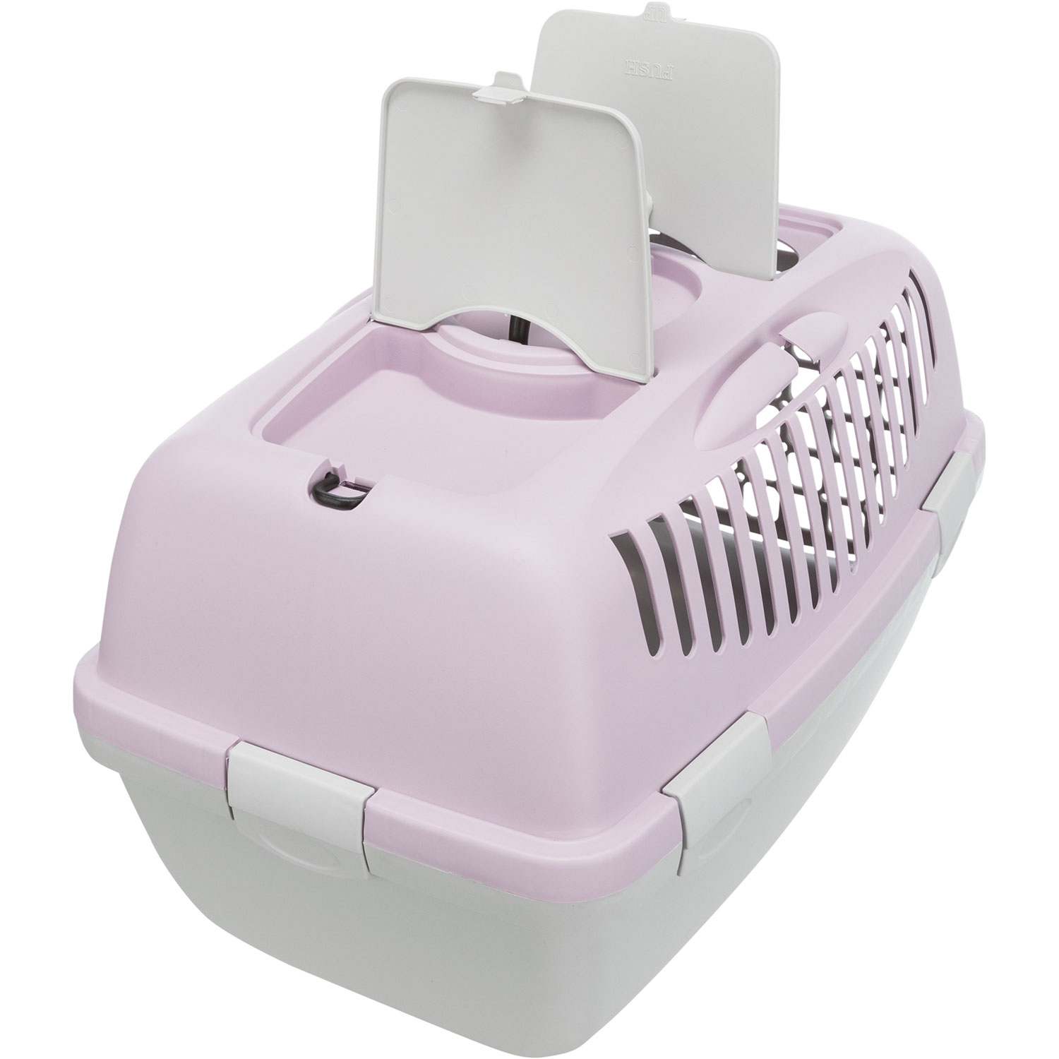 Transportín Capri 2, XS–S: 37 × 34 × 55 cm, Gris Claro/Lila Claro - Imagen 6