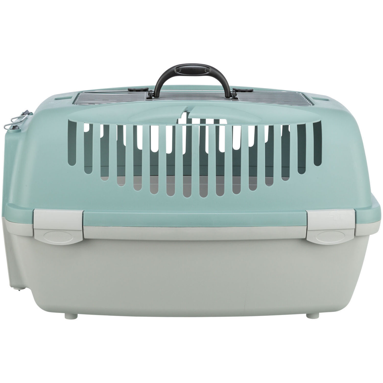 Transportín Capri 3 Open Top, S, 40 × 38 × 61 cm, Gris claro/Salvia - Imagen 3