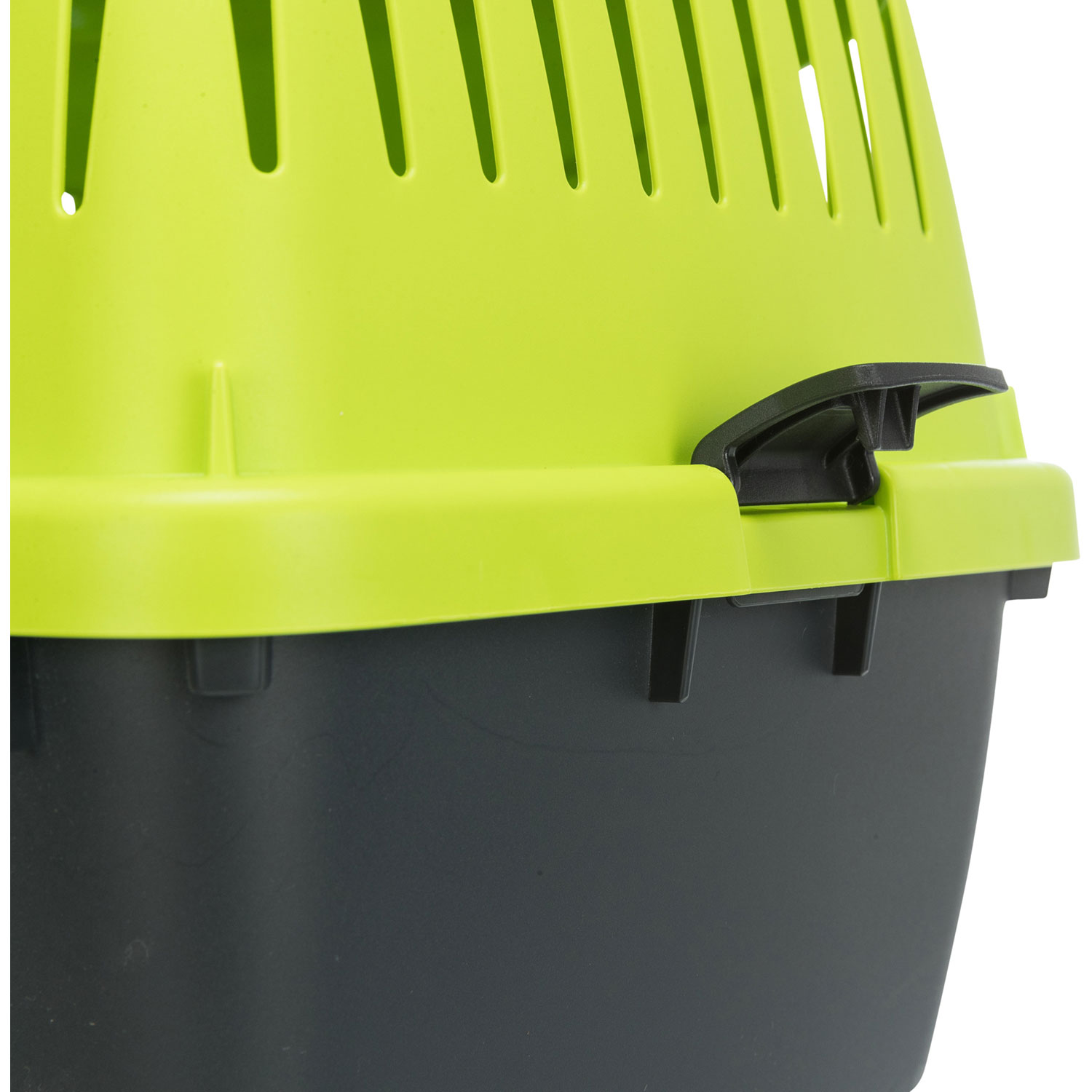 Transportín Capri XS, XS: 26 × 25 × 39 cm, Antracita/Verde - Imagen 6