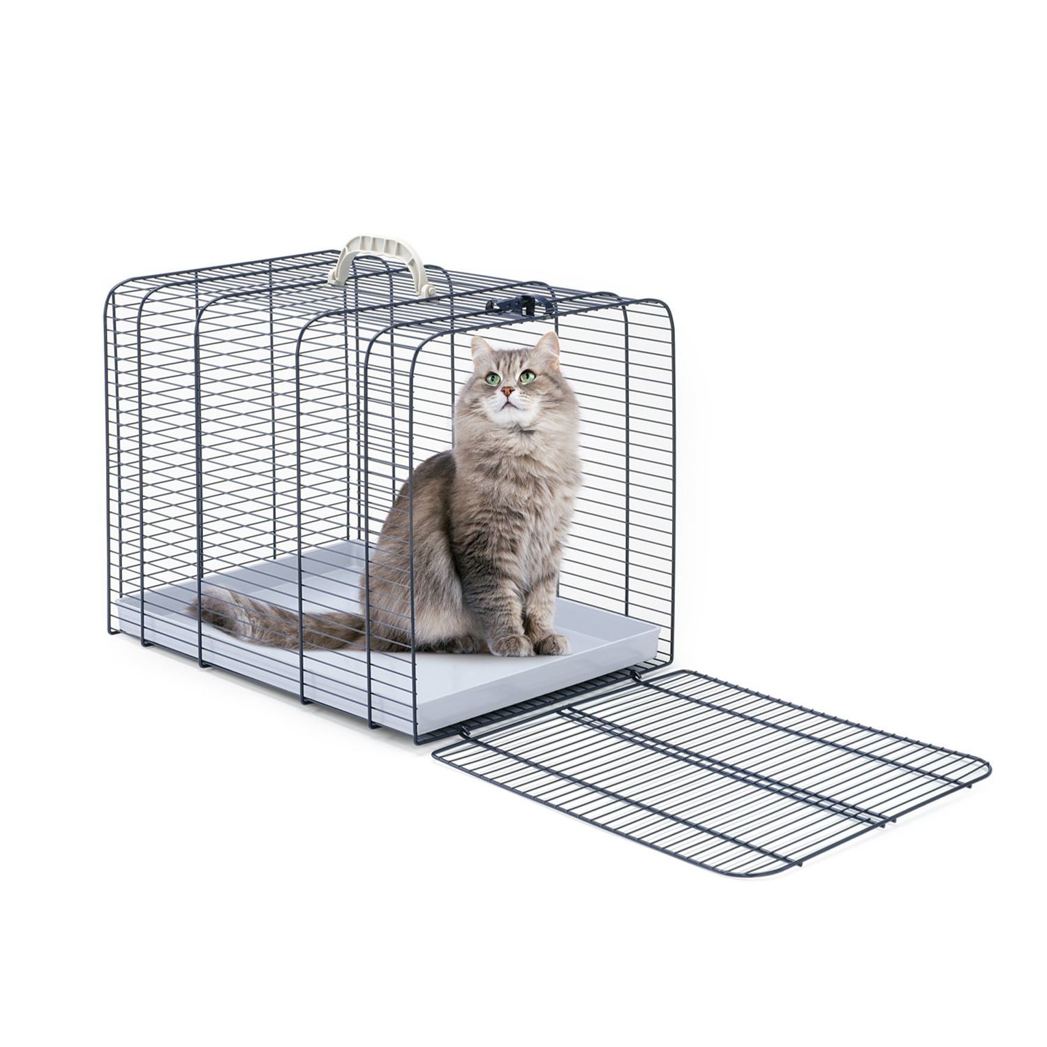 Transportín Gato IMAC, 48x35x39cm, Azul - Imagen 2