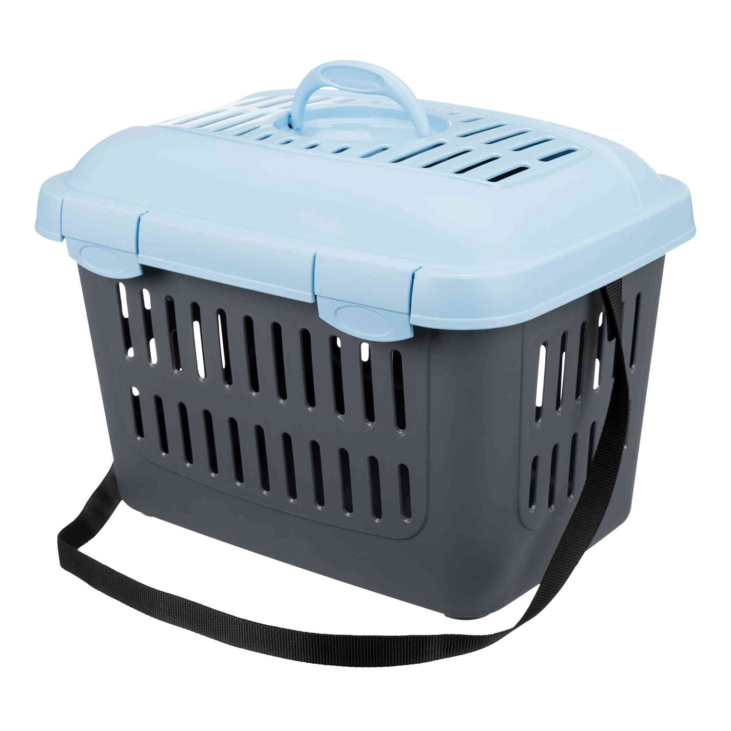 Transportín Midi-Capri, 44 x 33 x 32 cm, Azul-Gris claro - Imagen 2