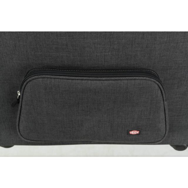 Trolley, Nylon, 34 x 43 x 67 cm, Negro-Gris - Imagen 3